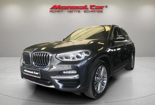 BMW X3 2.0iA xDrive Luxury Line-Pano-Cuir-60.000 Kms