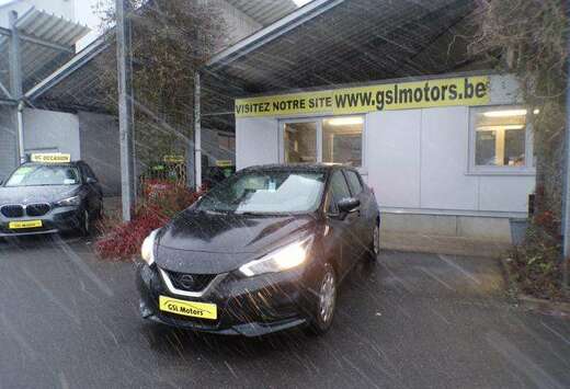 Nissan 1.0DiG 70cv Noir 03/18 81033km Airco Bluetooth ...