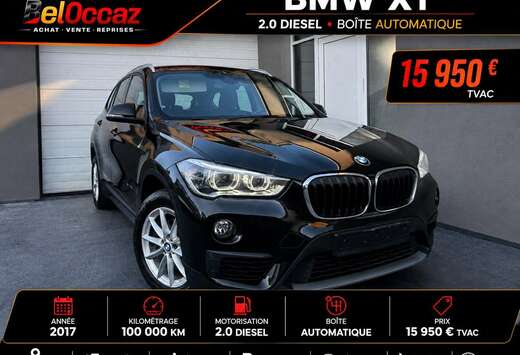 BMW  BMW X1 18d Automatique 2017 – FULL LED – Cam ...