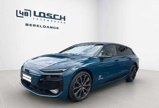 Audi A6-etron Avant edition one blu