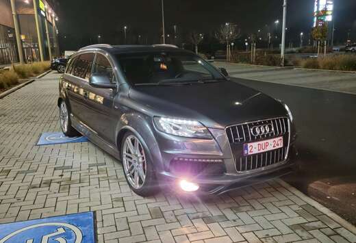 Audi Q7 3.0 TDi V6 3x sline full 7 places
