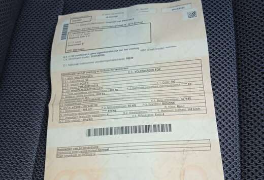 Volkswagen 1.2i Fiction
