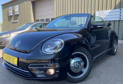 Volkswagen Cabrio -GPS -LEDER Sportzetels -Airco -LED ...