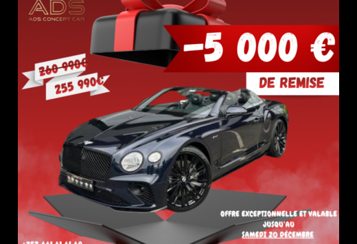 Bentley GTC W12 Speed Carbon Sondermod
