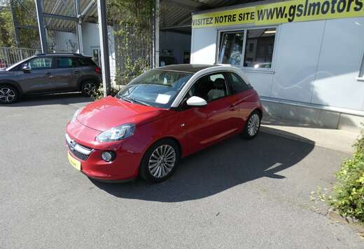 Opel 1.2i 70cv 08/2014 Rouge 74.928 km Airco/Cruise