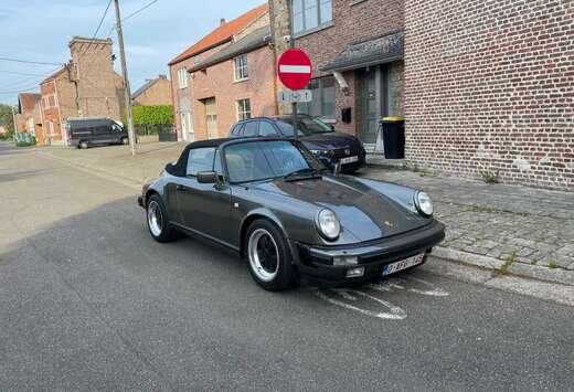 Porsche carrera 3,2 cabriolet