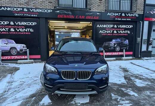 BMW X1 2.0 d sDrive18 Cruise Cuir brun Navigation