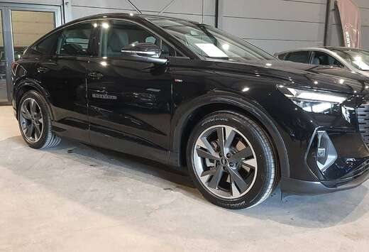 Audi e-Tron 82 kWh 40 S line Sportback Black Pack