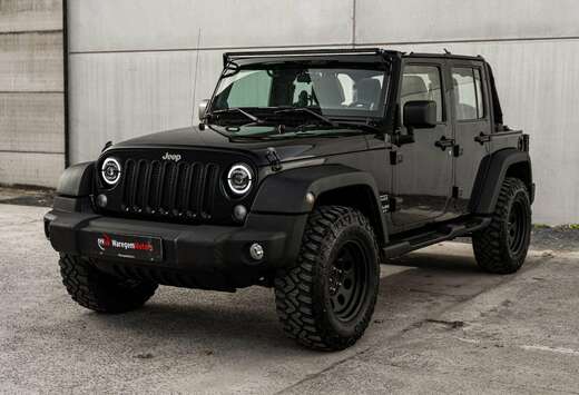 Jeep 2.8 CRD Sport Unlimited - Soft Top-Manueel-Ledba ...