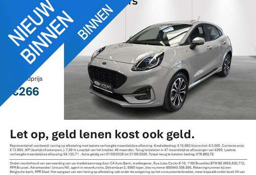 Ford 1.0i Ecoboost MHEV 92kW Aut. ST-Line