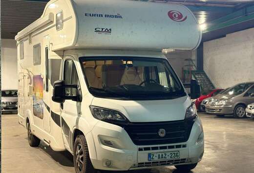 Fiat Eura Mobil 2.3 Jtd 6 slaapplaatsen bj. 2016 Euro ...