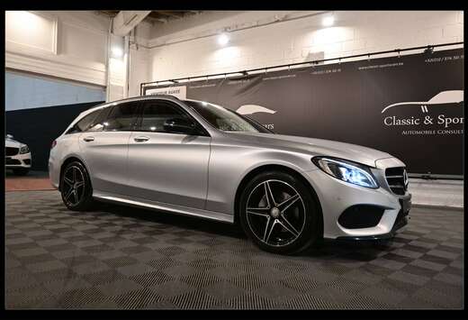 Mercedes-Benz C 180 d AMG LINE / GPS NAVI / LEDS / CR ...