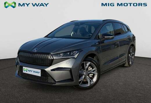 Skoda Enyaq 85 Sportline 82kWh (285pk) /// Achteruitr ...