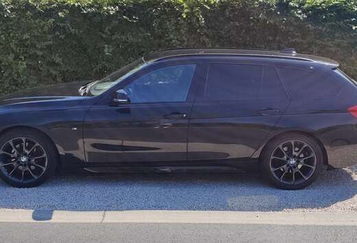 BMW 320d Touring M Sport - Manual - Full black - trek ...