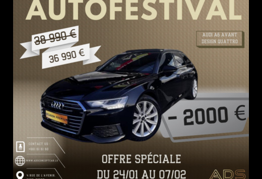 Audi Avant Design Quattro S Tronic 2.0L TDI 204CV