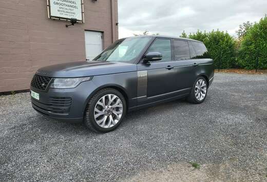 Land Rover unieke kleurencombo , lichte vracht !