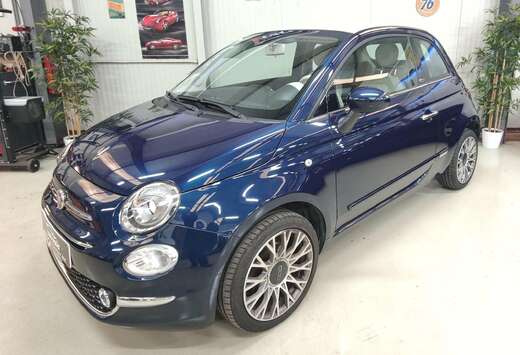 Fiat 500C 1.2i ess., Airco, Navig, Excellent état