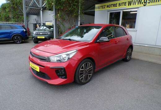 Kia 1.0 101cv rouge 03/22  77.318km Airco GPS