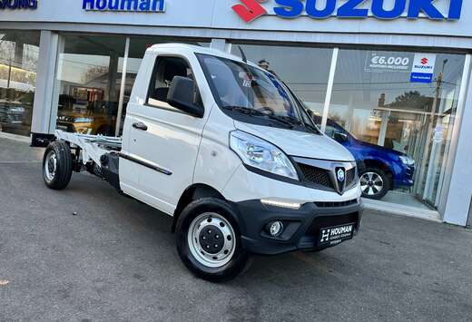 Piaggio NP6 SWB 307 Chassis Long Range LPG EXPORT