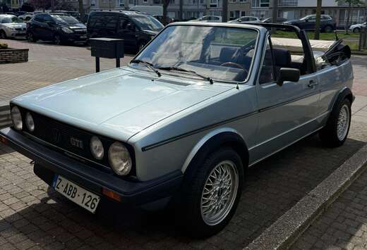 Oldtimer Golf 1 Gti Cabrio