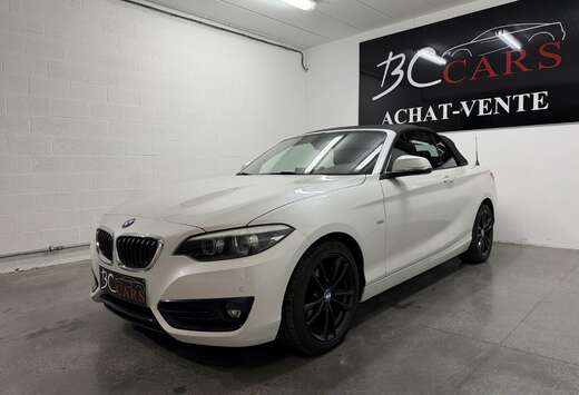BMW Cabrio 218i*GARANTIE*GPS*PHARE LED*SIEGE SPORT*