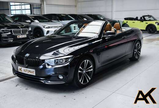 BMW Cabrio 420iA - LEDER / NAVIGATIE / CAMERA / APPLK ...