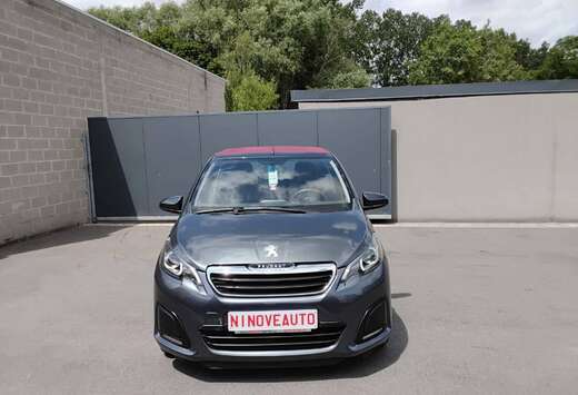 Peugeot 1.0  CABRIO BLUETOOTH  1STE EIGENAAR  63000KM