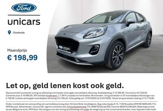 Ford 1.0i Ecoboost mHEV 92kW Titanium