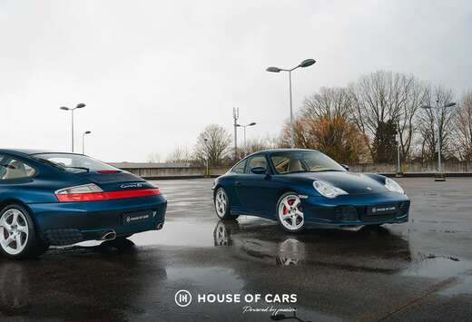 Porsche .2 CARRERA 4S COUPE MANUAL BLUE OVER BEIGE