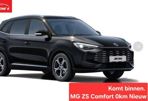 MG ZS 1.5 Comfort / NIEUWE WAGENS / 0km / 7J Garantie