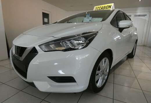 Nissan 1.0 IG-T Edition 100cv Blanc  10/2020 Airco Cr ...