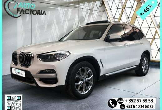 BMW -46% 20D 190CV BVA8 4x4 X LINE+T.PANO+GPS+CUIR