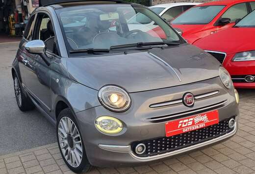 Fiat 1.2i Lounge CABRIO 1ER PROPRIETAIRE NAVI/GARANTI ...