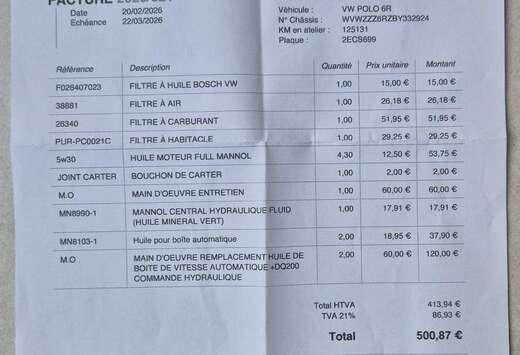 Volkswagen 1.6 CR TDi Comfortline DPF DSG
