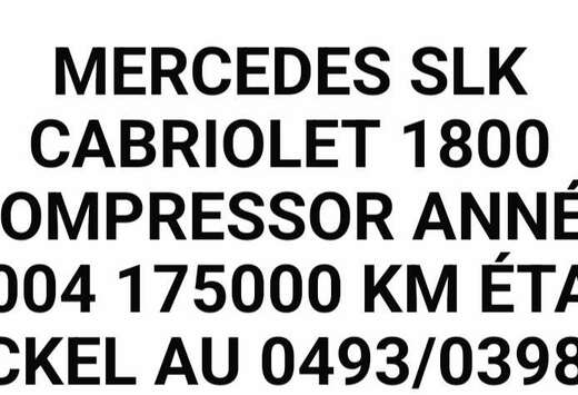 Mercedes-Benz Kompressor