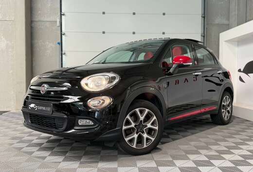 Fiat 1.6i Rosso Amore, Toit Ouvrant, GPS, Capteurs AR ...