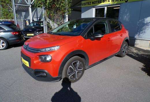 Citroen 1.2 83cv orange 01/20 Airco GPS Cruise Capteu ...
