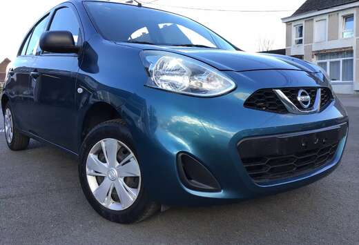 Nissan 1.2i Acenta airco bleu métal garantie 1 AN