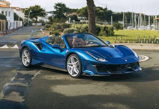 Ferrari Pista Spider/ BLUE NART/ ALCANTARA/Full Carbo ...