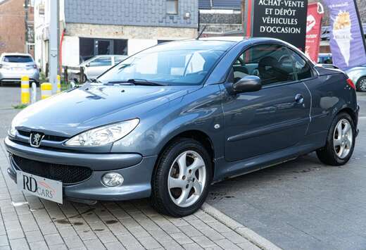 Peugeot CC 1.6i 16v*CABRIOLET*128000KM*GARANTIE 12 MO ...