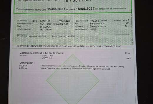 Daewoo 1.5i SX Airco