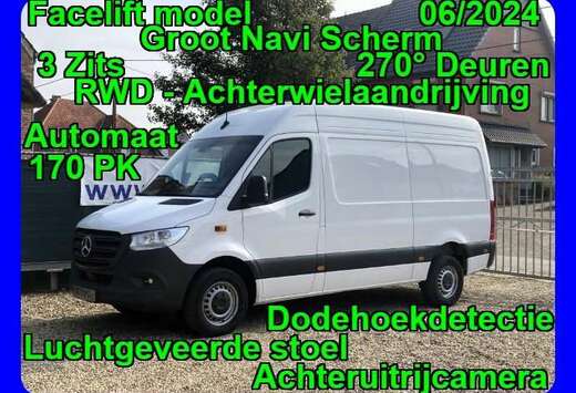 Mercedes-Benz 317 CDI 34.545€+BTW Facelift / L2H2 L ...