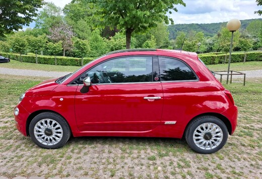 FIAT 500 RED