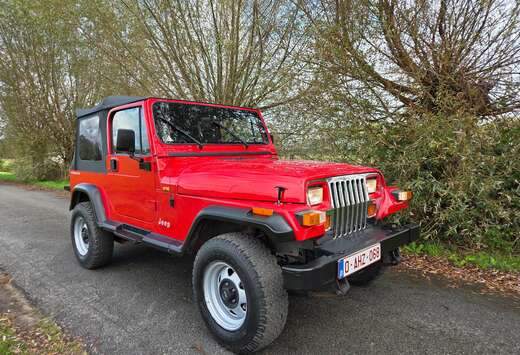 Jeep YJ 4.0HO - 1993 - MANUEEL - ORIGINEEL - OLDTIMER