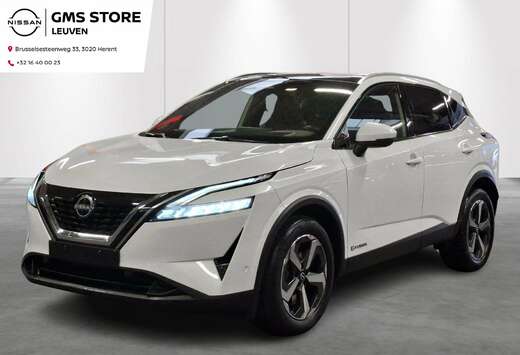 Nissan Hybride-Auto-Pano-Carplay-GPS-Airco
