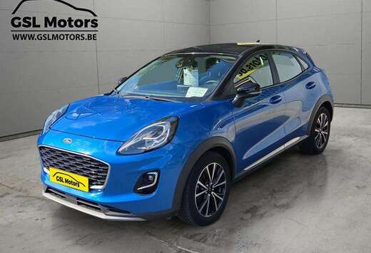 Ford 1.0i 125cv Bleu 12/21 72.307km Airco GPS Cruise  ...