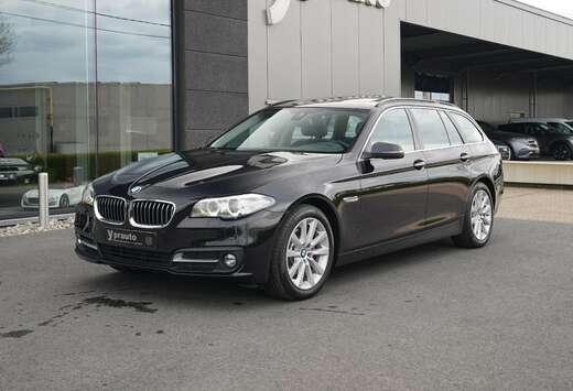 BMW Touring 520 dA Leder Sportzetels Panorama Parkeer ...
