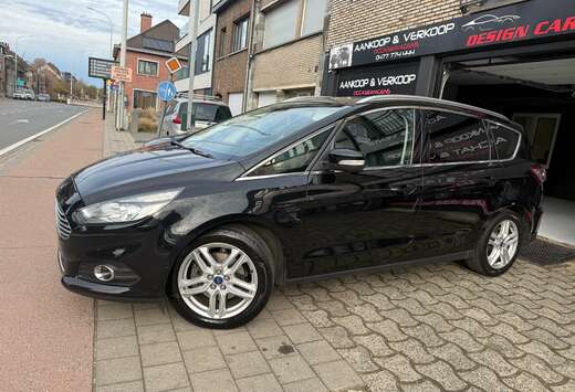 Ford S-Max 2.0 TDCi Titanium Cuir Chauffant Navigatio ...