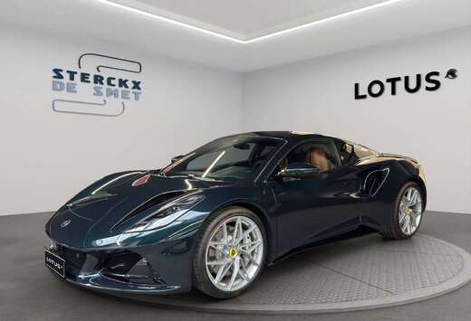 Lotus TURBO SE - DARK VERDANT - TAN NAPPA LEATHER