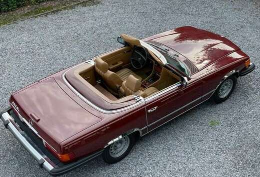 Mercedes-Benz R107 Roadster ORIENT RED /LEATHER LIGHT ...